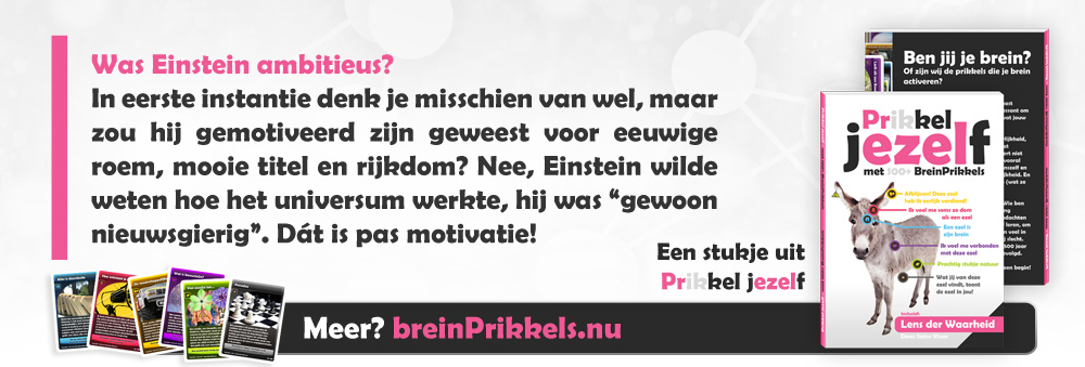 Prikkel jezelf met BreinPrikkels