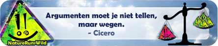 Argumenten moet je niet tellen, maar wegen. - Cicero