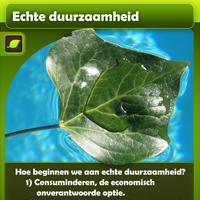 Voor echte duurzaamheid