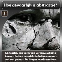 Is abstractie één van onze grootste problemen?