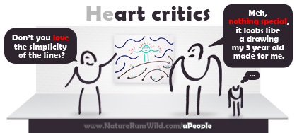 Art critics, heart critics